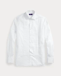 Poplin French Cuff Tuxedo Shirt