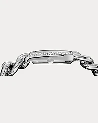Petite-Link Steel With Diamonds