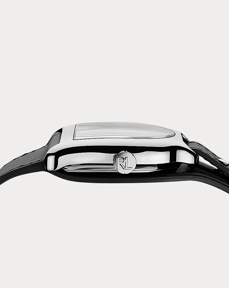 Stirrup Large Steel White Dial