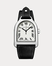 Stirrup Large Steel White Dial