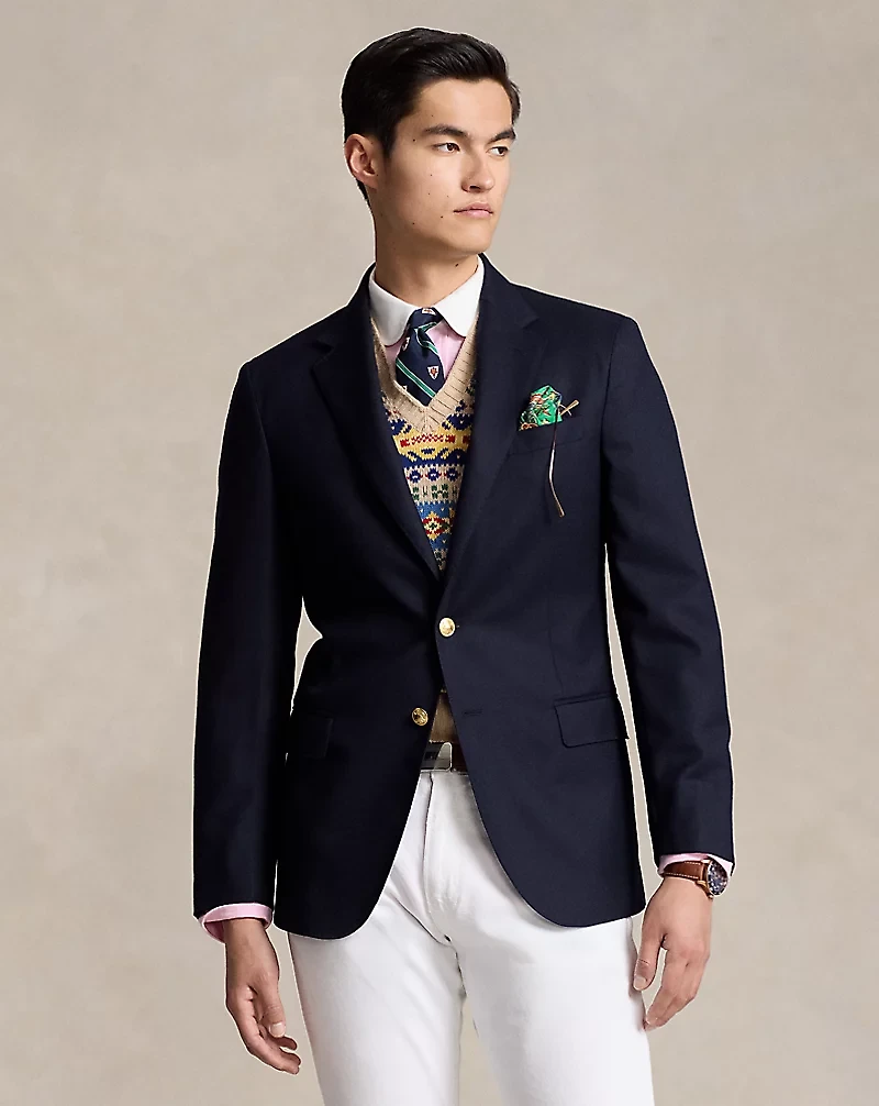 The Iconic Doeskin Two-Button Blazer