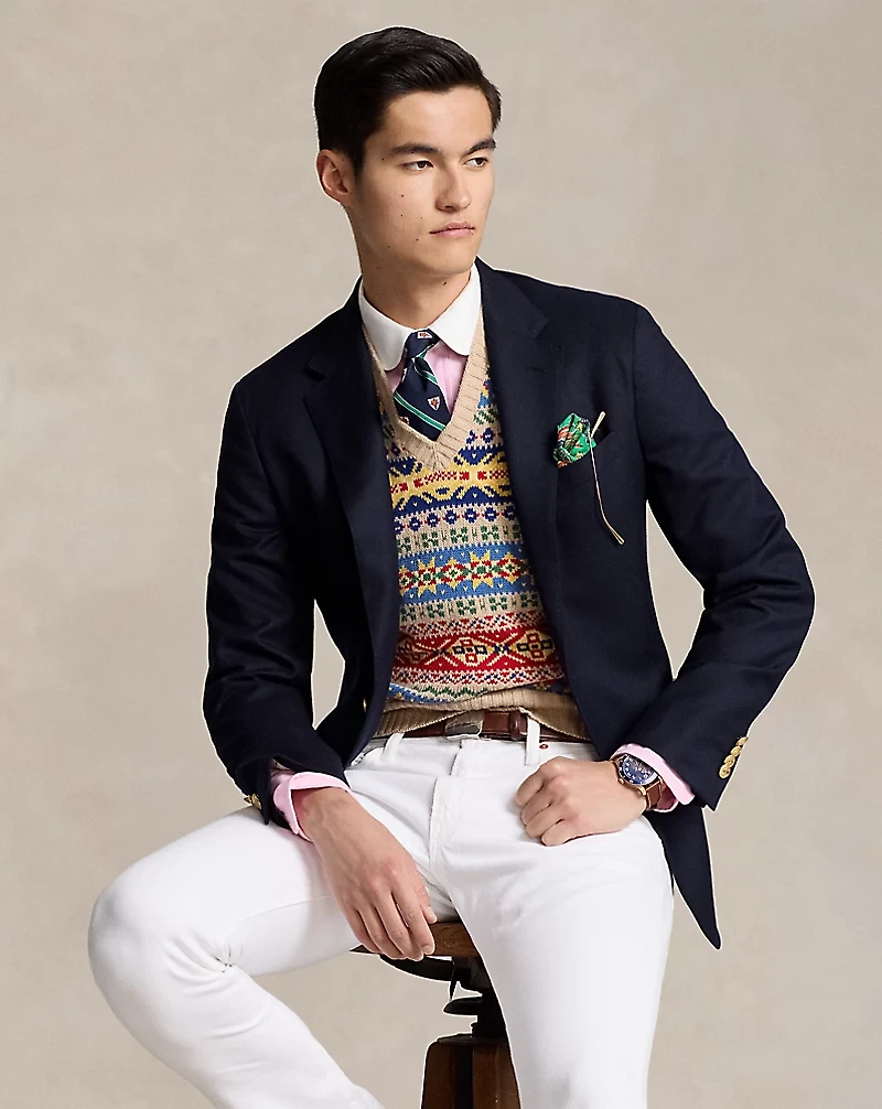 The Iconic Doeskin Two-Button Blazer