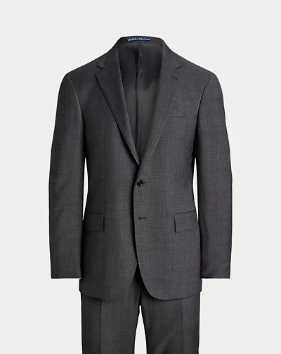 Polo Tailored Wool Sharkskin Suit