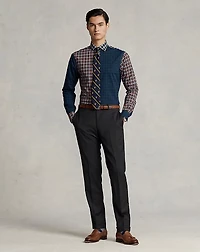 Slim Fit Wool Twill Trouser