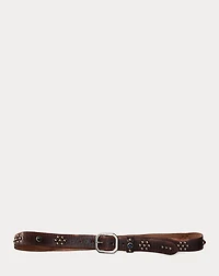 Studded Leather Belt