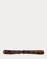Studded Leather Belt