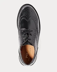 Leather Wingtip Oxford Shoe