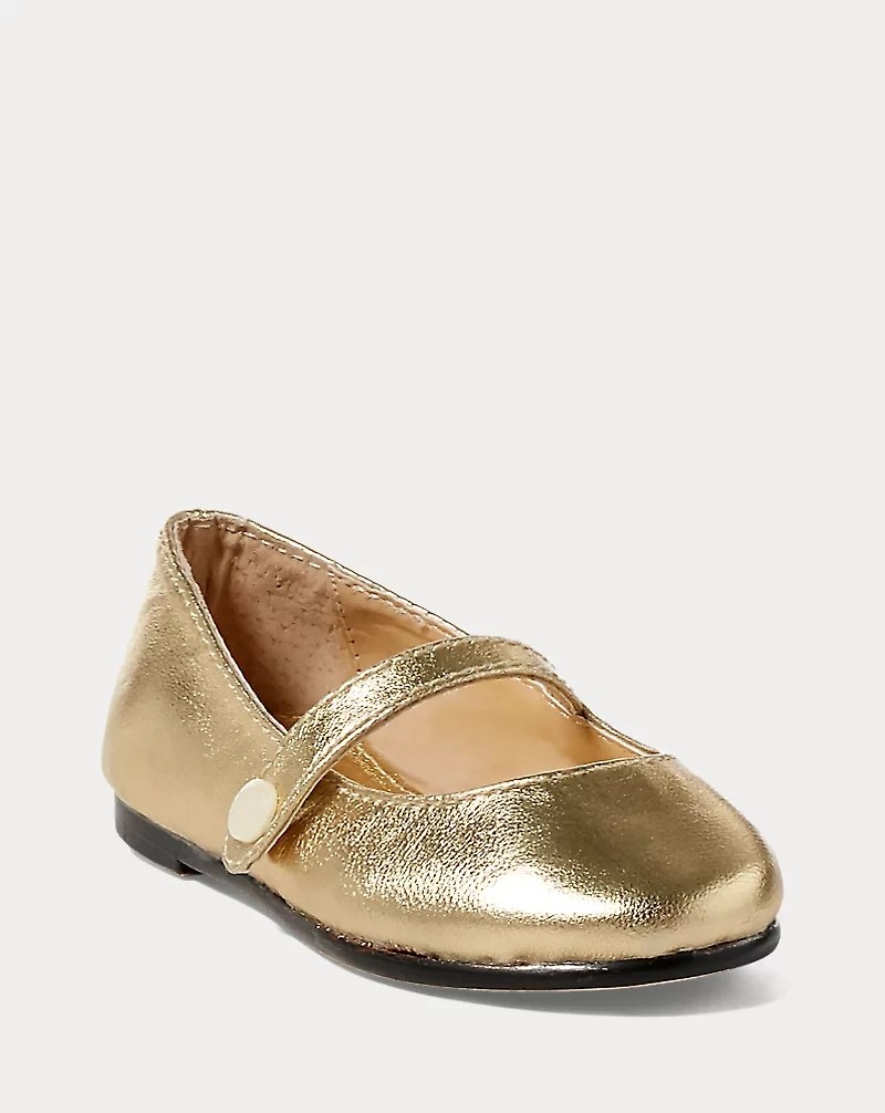 Alyssa Metallic Leather Mary Jane