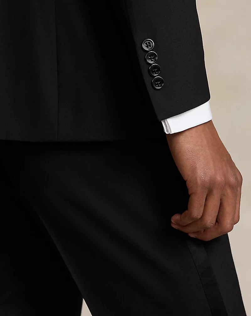 Polo Tailored Wool Barathea Peak Tuxedo