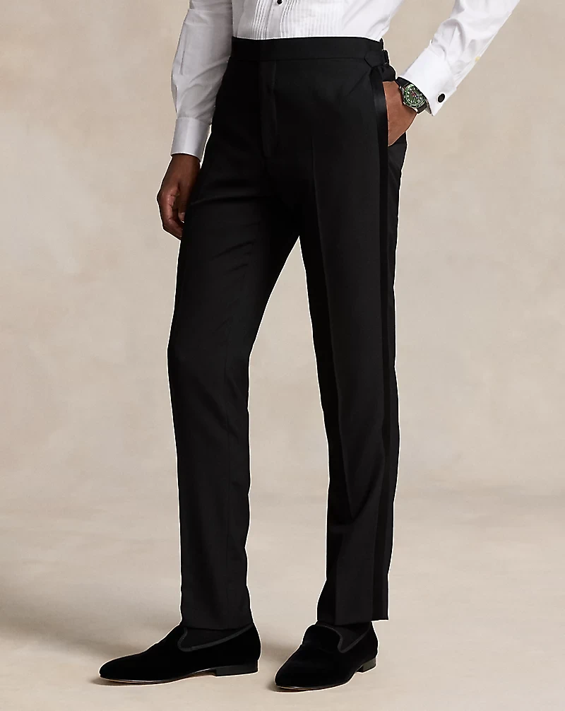 Polo Tailored Wool Barathea Peak Tuxedo