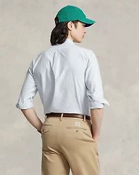 Classic Fit Striped Oxford Shirt