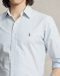 Classic Fit Striped Oxford Shirt
