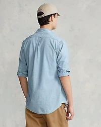 Classic Fit Indigo Chambray Shirt