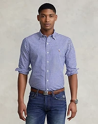 Slim Fit Gingham Oxford Shirt