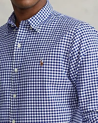 Slim Fit Gingham Oxford Shirt