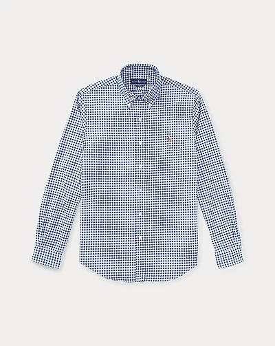 Slim Fit Gingham Oxford Shirt
