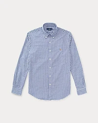Slim Fit Gingham Oxford Shirt