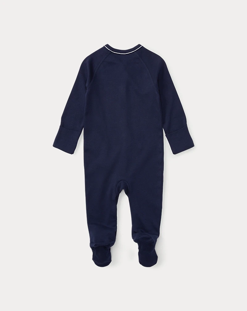 Cotton Jersey Footed Coverall