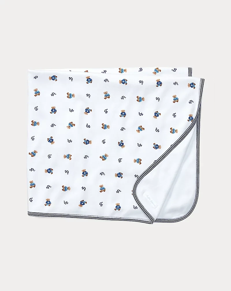 Polo Bear Cotton Blanket