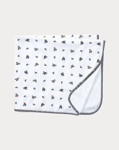 Polo Bear Cotton Blanket