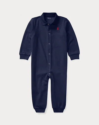 Soft Cotton Polo Coverall