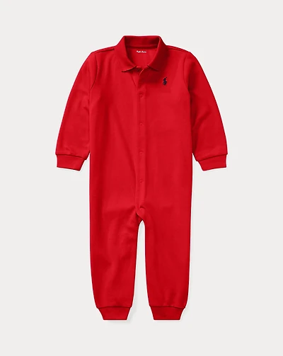 Soft Cotton Polo Coverall