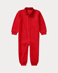 Soft Cotton Polo Coverall