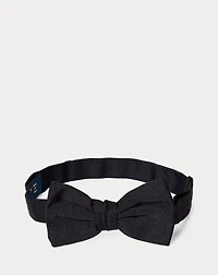Pre-Tied Silk Grosgrain Bow Tie