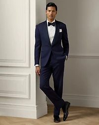 Piqué-Bib French Cuff Tuxedo Shirt