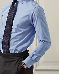Mini-Gingham Twill Shirt