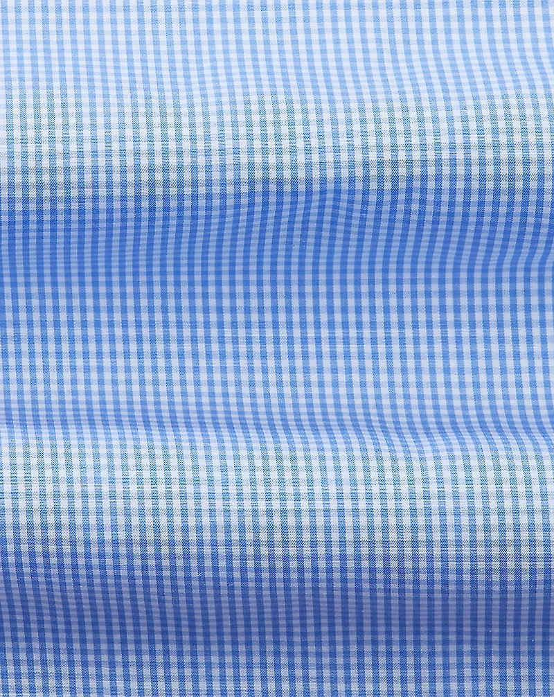 Mini-Gingham Twill Shirt