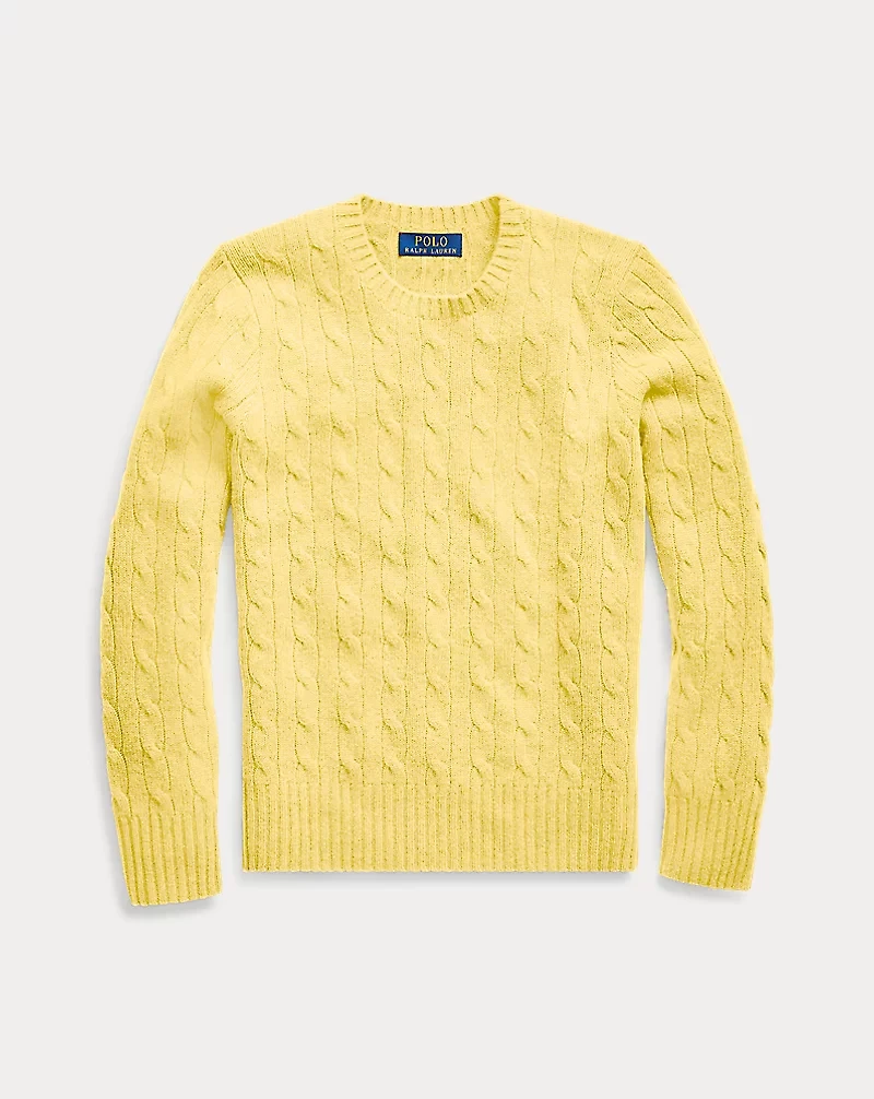 The Iconic Cable-Knit Cashmere Sweater