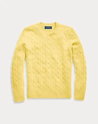 The Iconic Cable-Knit Cashmere Sweater