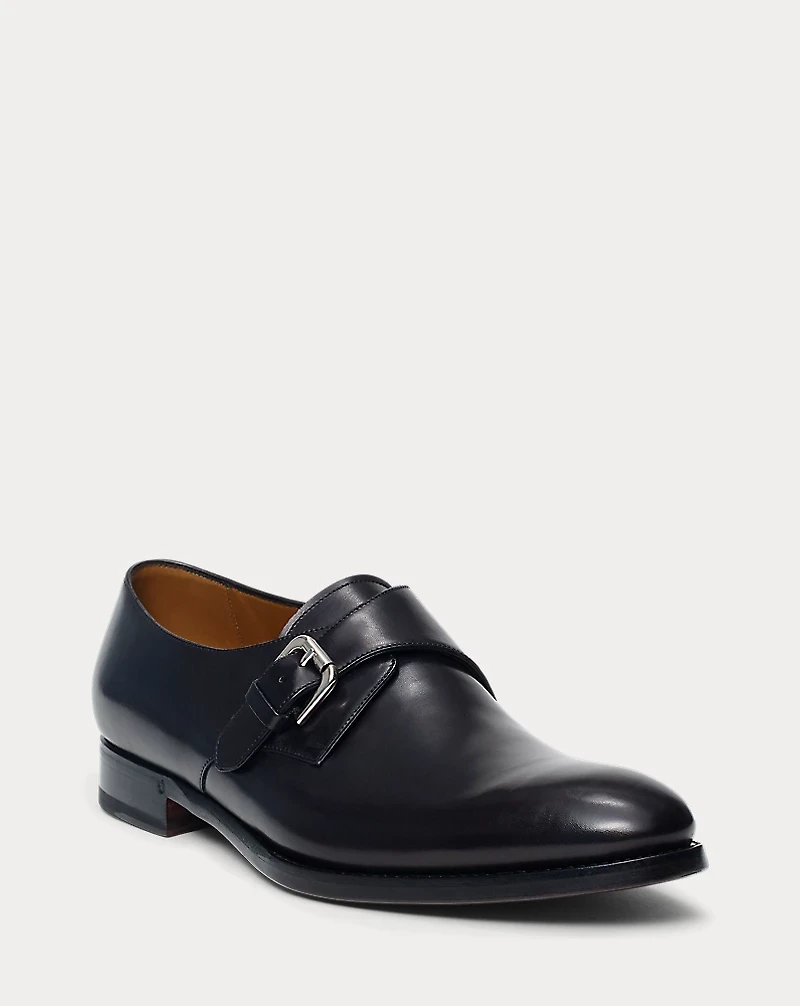 Darnell Calf Monk-Strap Shoe