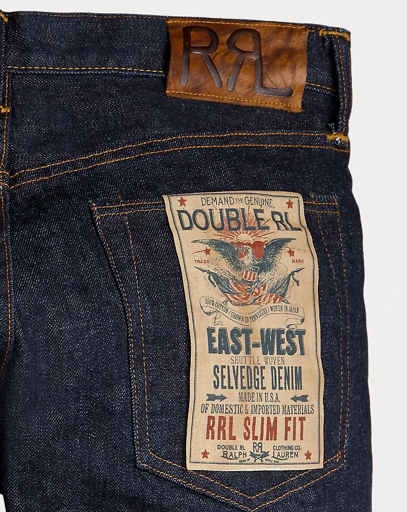 Slim Fit Rinse Selvedge Jean