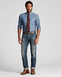 Slim Fit Chambray Shirt