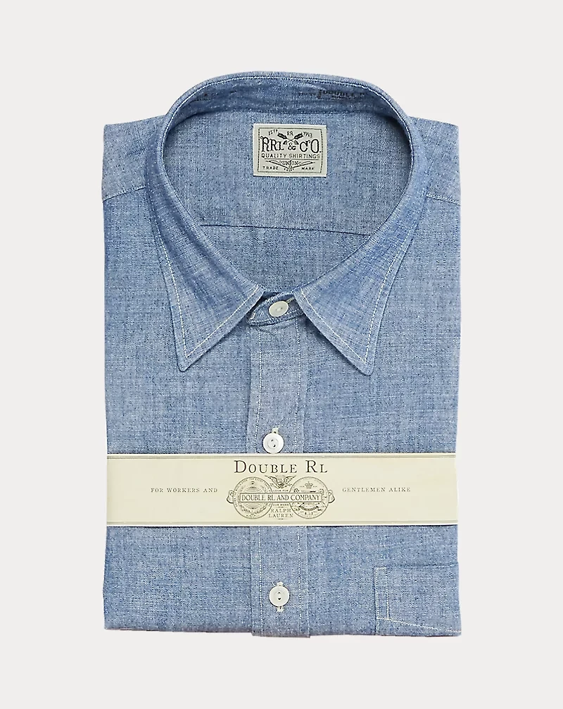 Slim Fit Chambray Shirt