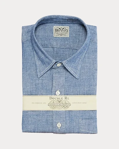 Slim Fit Chambray Shirt