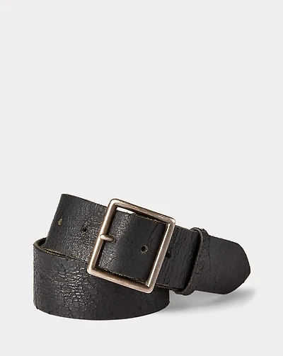 Distressed Leather Belt
