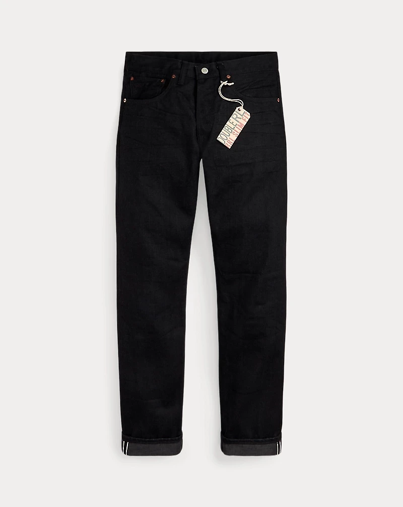Slim Fit Black Selvedge Jean