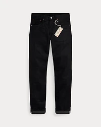 Slim Fit Black Selvedge Jean