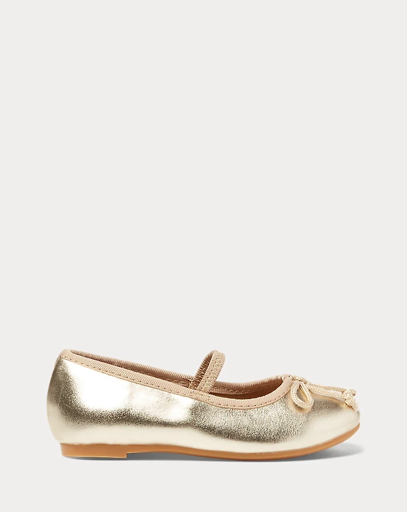 Nellie Metallic Ballet Flat