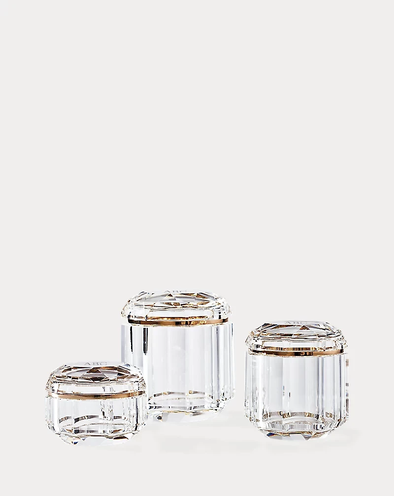 Leigh Clear Crystal Jar