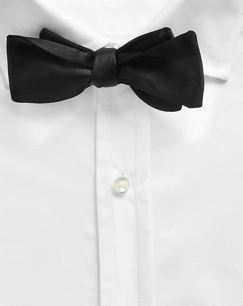 Silk Satin Bow Tie
