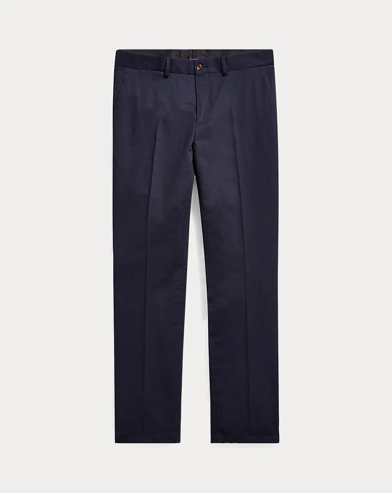 Straight Fit Washed Stretch Chino Pant