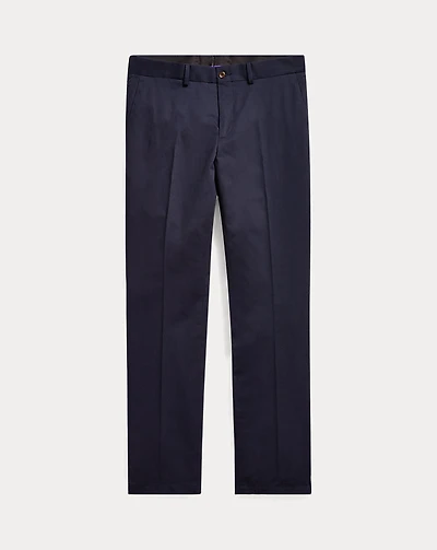Straight Fit Washed Stretch Chino Pant