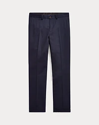 Straight Fit Washed Stretch Chino Pant