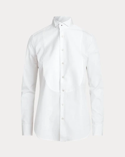 Cotton Broadcloth Tuxedo Shirt