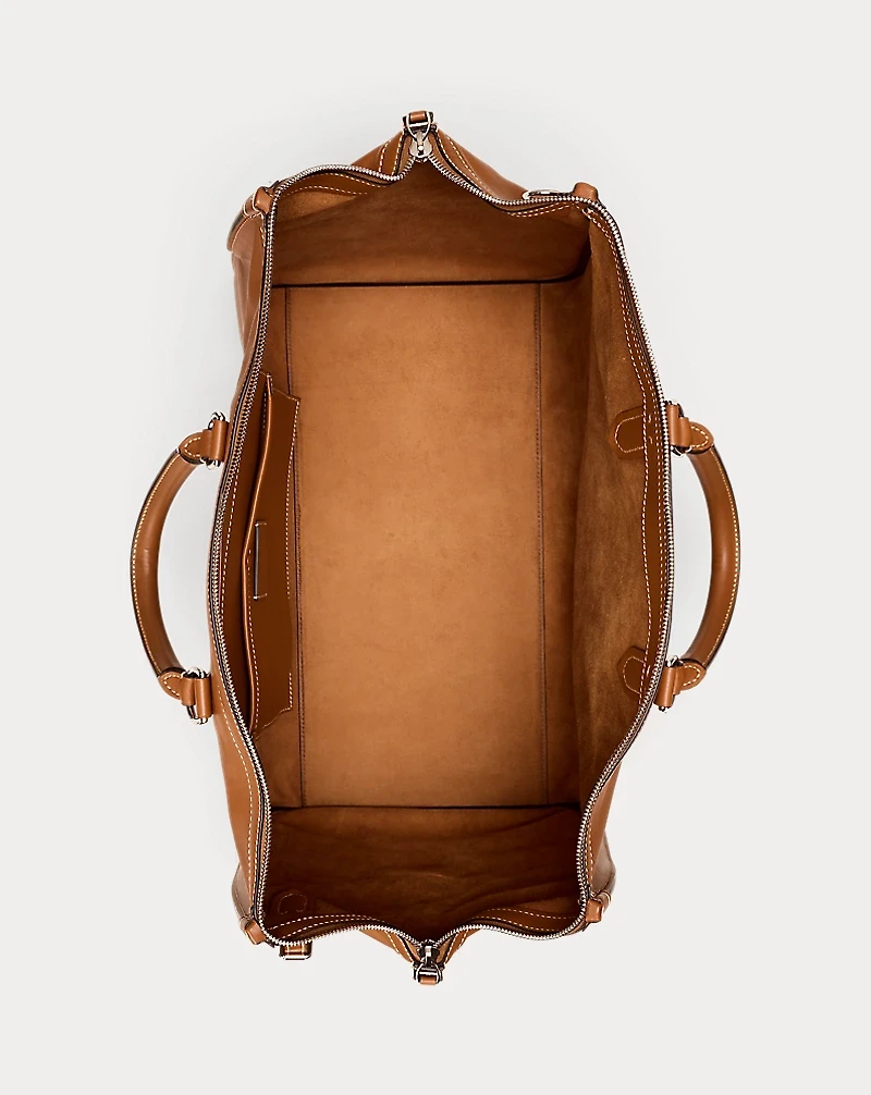 Saddle Calfskin Weekender