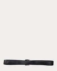 Hand-Burnished Leather Belt